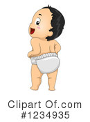 Baby Boy Clipart #1234935 by BNP Design Studio