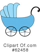 Baby Carriage Clipart #62458 by Pams Clipart