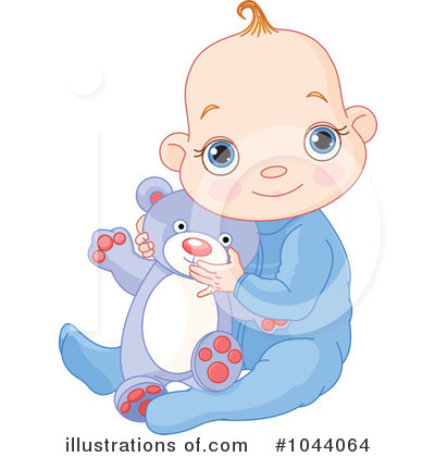 Royalty-Free (RF) Baby Clipart Illustration by Pushkin - Stock Sample #1044064