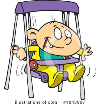 Royalty-Free (RF) Baby Clipart Illustration by toonaday - Stock Sample #1045967