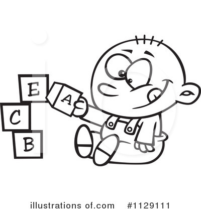 Alphabet Clipart #1129111 by toonaday