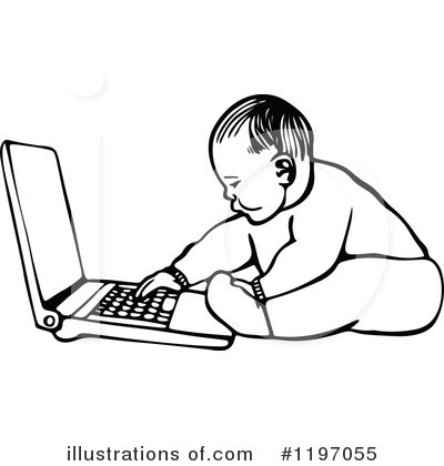 Royalty-Free (RF) Baby Clipart Illustration by Prawny - Stock Sample #1197055