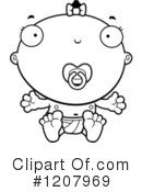 Baby Clipart #1207969 by Cory Thoman