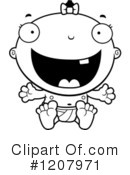 Baby Clipart #1207971 by Cory Thoman