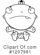 Baby Clipart #1207981 by Cory Thoman