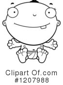 Baby Clipart #1207988 by Cory Thoman