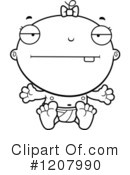 Baby Clipart #1207990 by Cory Thoman