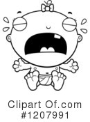 Baby Clipart #1207991 by Cory Thoman