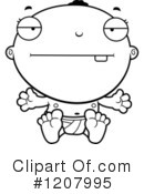 Baby Clipart #1207995 by Cory Thoman