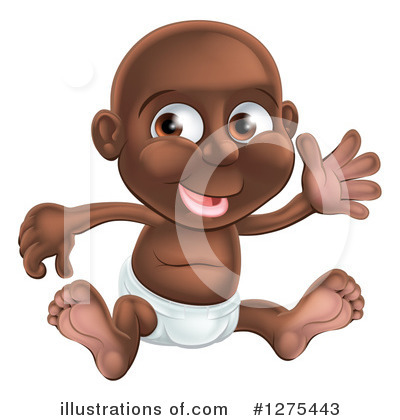 Royalty-Free (RF) Baby Clipart Illustration by AtStockIllustration - Stock Sample #1275443