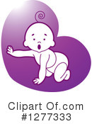 Baby Clipart #1277333 by Lal Perera