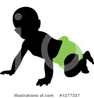 Royalty-Free (RF) Baby Clipart Illustration by Lal Perera - Stock Sample #1277337