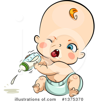 Royalty-Free (RF) Baby Clipart Illustration by BNP Design Studio - Stock Sample #1375370