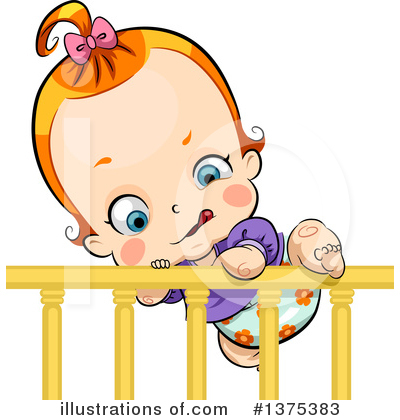 White Baby Clipart #1375383 by BNP Design Studio