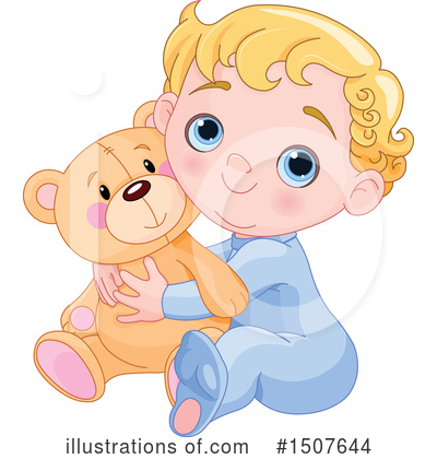 Royalty-Free (RF) Baby Clipart Illustration by Pushkin - Stock Sample #1507644