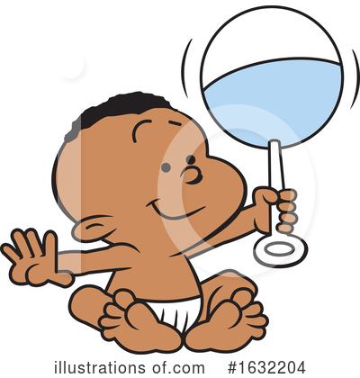 Royalty-Free (RF) Baby Clipart Illustration by Johnny Sajem - Stock Sample #1632204
