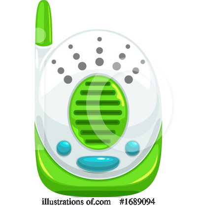 Baby Monitor Clipart #1689094 by Vector Tradition SM