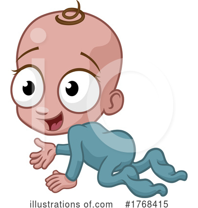 Royalty-Free (RF) Baby Clipart Illustration by AtStockIllustration - Stock Sample #1768415