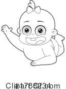 Baby Clipart #1788234 by Hit Toon