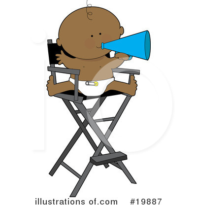 Directors Chair Clipart #19887 by Maria Bell