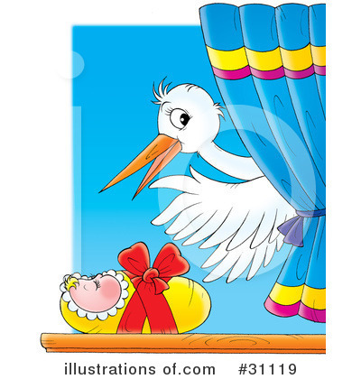 Royalty-Free (RF) Baby Clipart Illustration by Alex Bannykh - Stock Sample #31119