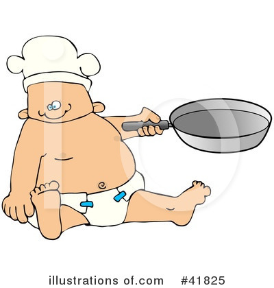 Royalty-Free (RF) Baby Clipart Illustration by djart - Stock Sample #41825