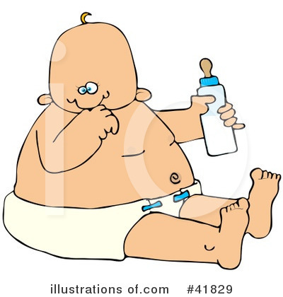 Royalty-Free (RF) Baby Clipart Illustration by djart - Stock Sample #41829