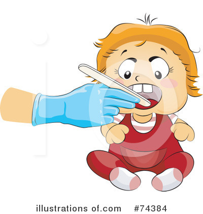Royalty-Free (RF) Baby Clipart Illustration by BNP Design Studio - Stock Sample #74384
