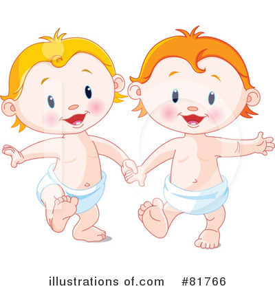 Royalty-Free (RF) Baby Clipart Illustration by Pushkin - Stock Sample #81766