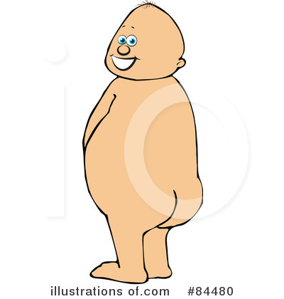 Royalty-Free (RF) Baby Clipart Illustration by djart - Stock Sample #84480
