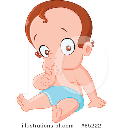 Royalty-Free (RF) Baby Clipart Illustration by yayayoyo - Stock Sample #85222