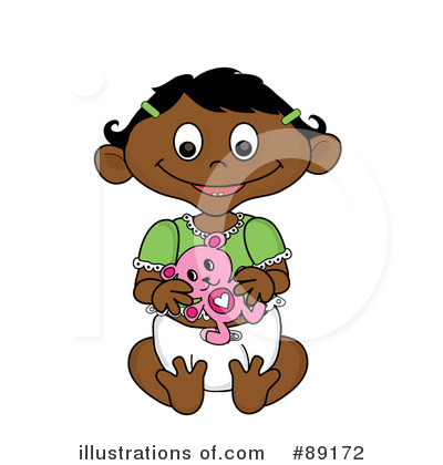 Royalty-Free (RF) Baby Clipart Illustration by Pams Clipart - Stock Sample #89172