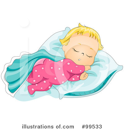 Royalty-Free (RF) Baby Clipart Illustration by BNP Design Studio - Stock Sample #99533
