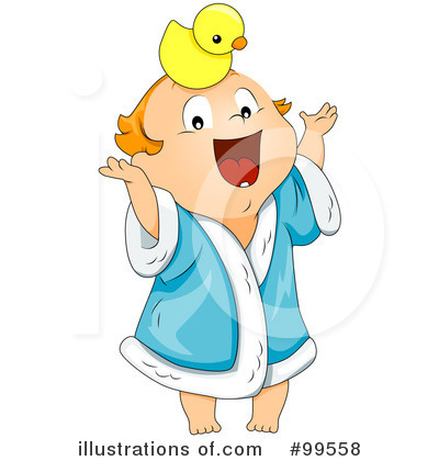 Royalty-Free (RF) Baby Clipart Illustration by BNP Design Studio - Stock Sample #99558