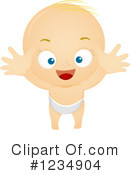 Baby Girl Clipart #1234904 by BNP Design Studio