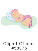 Baby Girl Clipart #58376 by MilsiArt