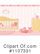 Baby Nursery Clipart #1107331 by Amanda Kate