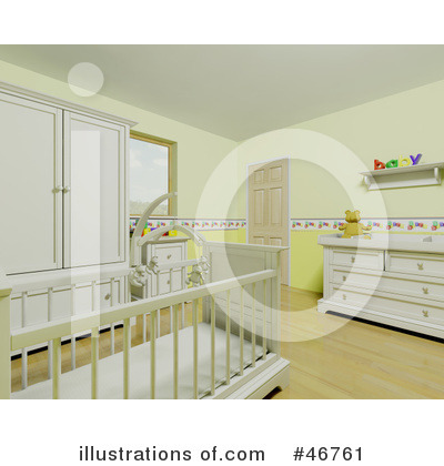Crib Clipart #46761 by KJ Pargeter