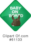 Baby On Board Clipart #61133 by Kheng Guan Toh