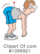 Back Pain Clipart #1396921 by Johnny Sajem