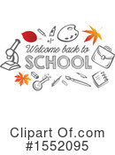 Back To School Clipart #1552095 by Vector Tradition SM