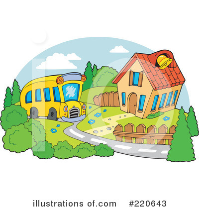 School House Clipart #220643 by visekart
