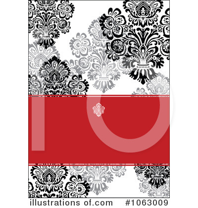 Floral Invite Clipart #1063009 by BestVector