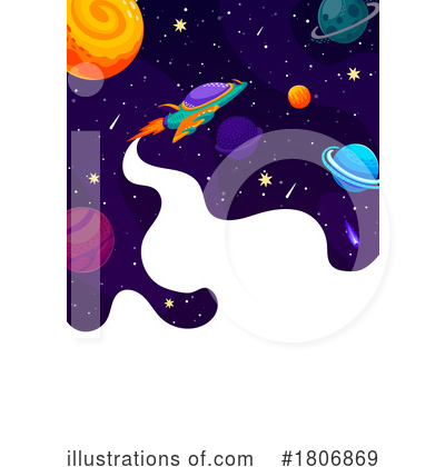 Outer Space Clipart #1806869 by Vector Tradition SM