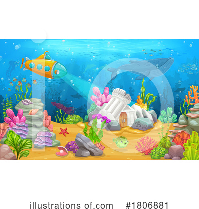 Underwater Clipart #1806881 by Vector Tradition SM