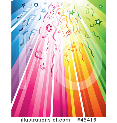 Rainbow Clipart #45416 by TA Images