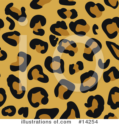 Leopard Print Clipart #14254 by AtStockIllustration