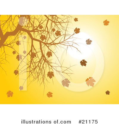 Autumn Leaves Clipart #21175 by elaineitalia