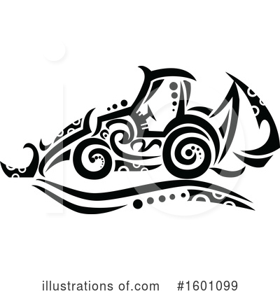 Royalty-Free (RF) Backhoe Clipart Illustration by patrimonio - Stock Sample #1601099