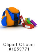 Backpack Clipart #1259771 by KJ Pargeter